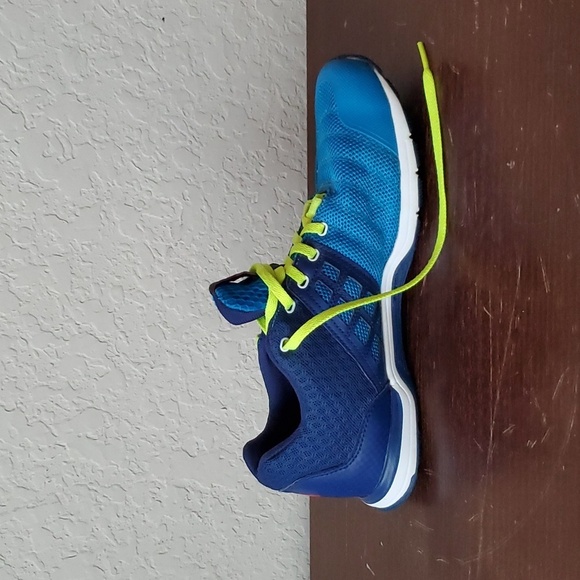 EUC. Reebok Crossfit, Mens Size 7.5 Neon Athletic Running Training Sneakers - Picture 6 of 12